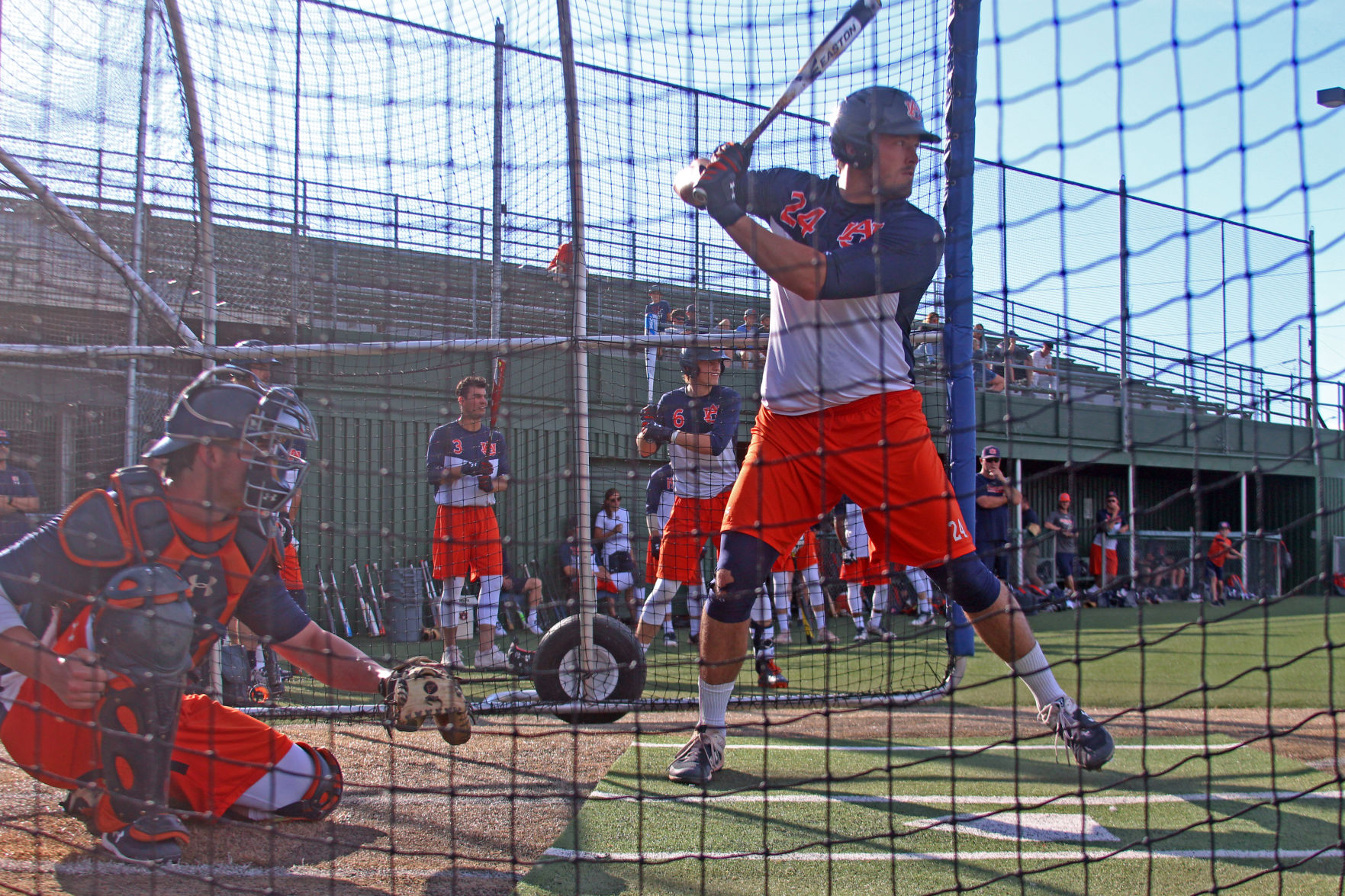 PHOTOS: Auburn baseball’s Saturday practice at the College World Series